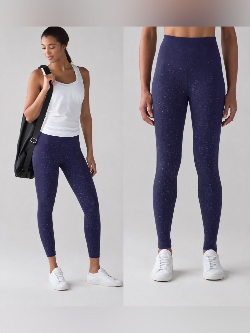 Lululemon Free to Flow 7/8 Tight leggings blue purple
